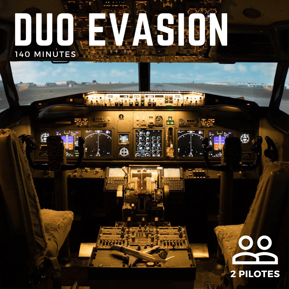 Duo Évasion (140mns - 2 pilotes)